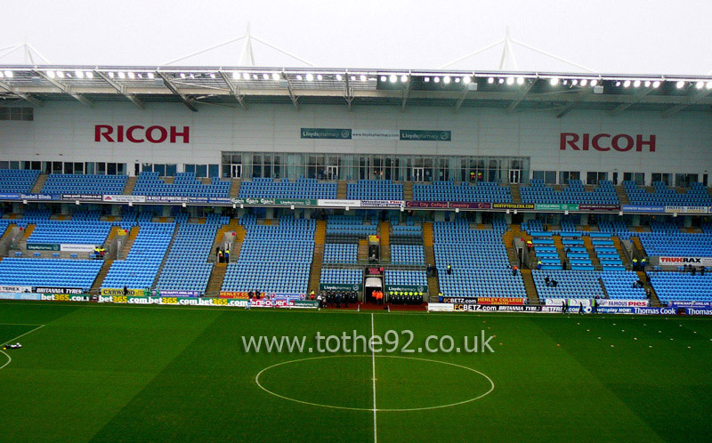 West Stand, CBS Arena, Coventry City FC