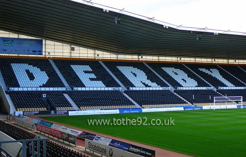 North Stand, Pride Park, Derby County FC