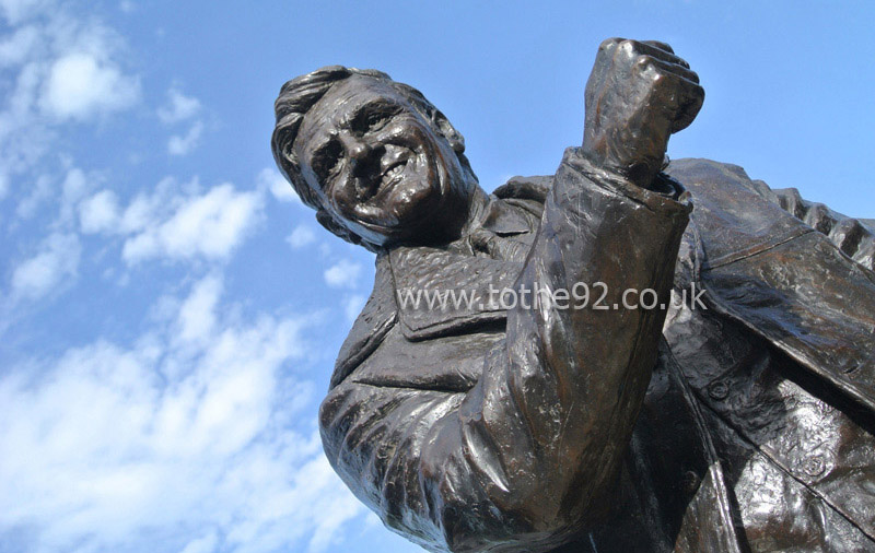 Don Revie Statue, Elland Road, Leeds United FC