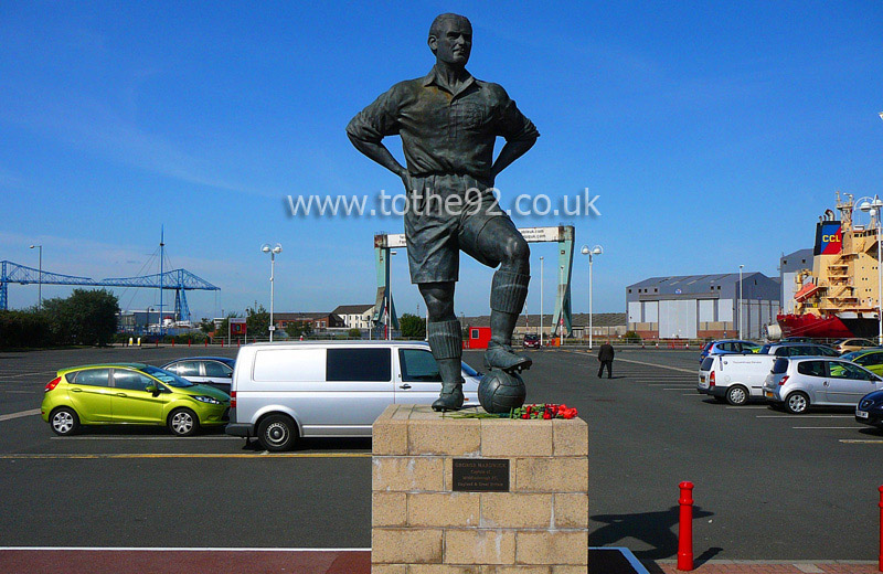 George Hardwick Statue, Riverside Stadium, Middlesbrough FC