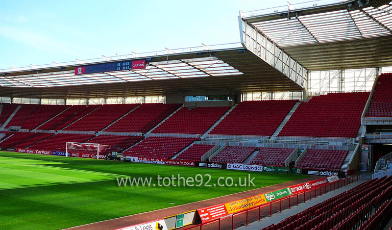 South Stand, Riverside Stadium, Middlesbrough FC