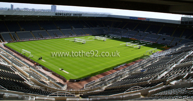 East Stand & Gallowgate End's, St James' Park, Newcastle United FC