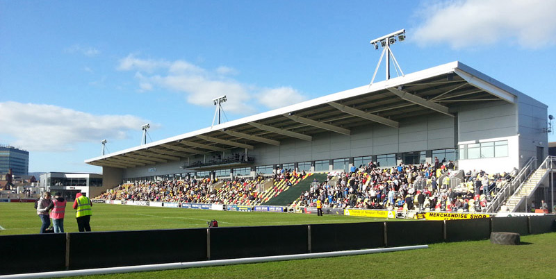 Bisley Stand, Rodney Parade, Newport County AFC
