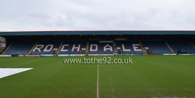 Wilbutts Lane Stand, Crown Oil Arena, Rochdale FC