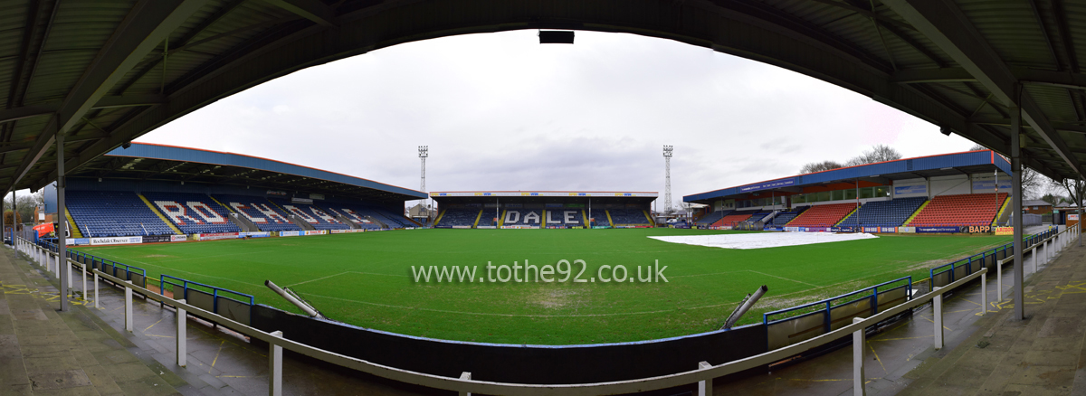 Rochdale FC, Crown Oil Arena Panoramic