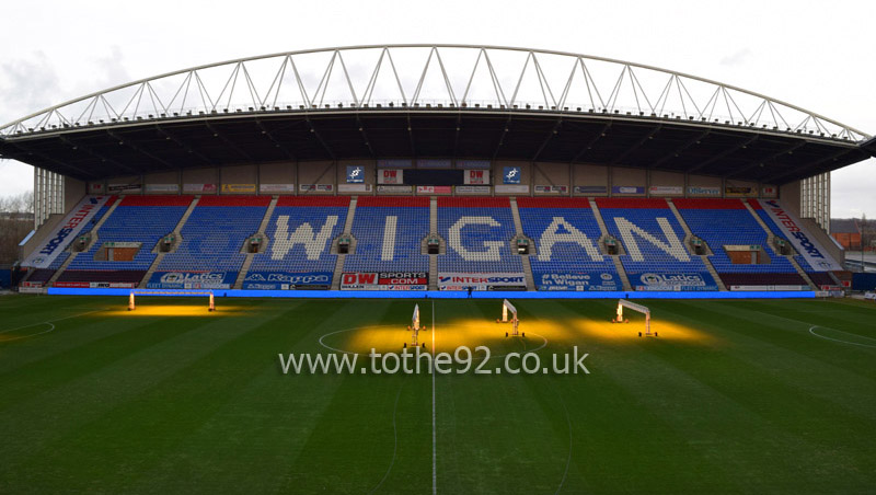 East Stand, DW Stadium, Wigan Athletic FC
