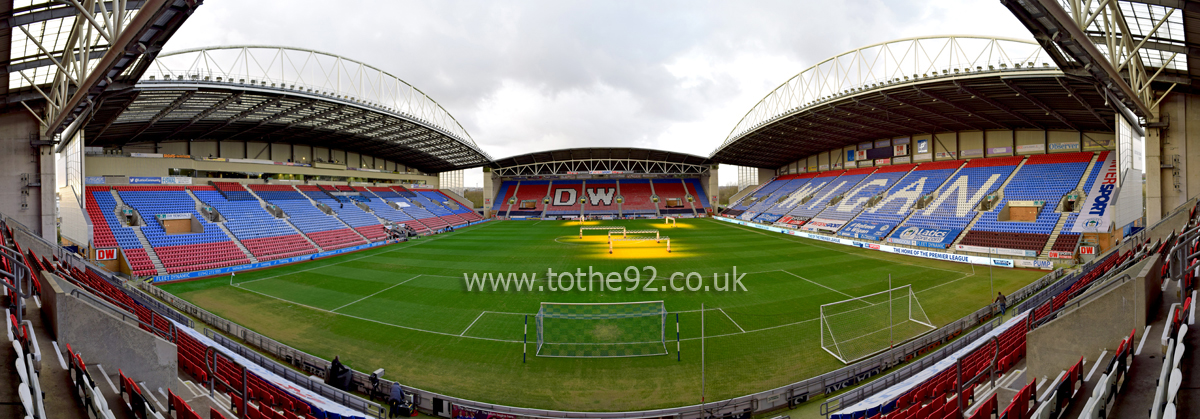 DW Stadium Panoramic, Wigan Athletic FC