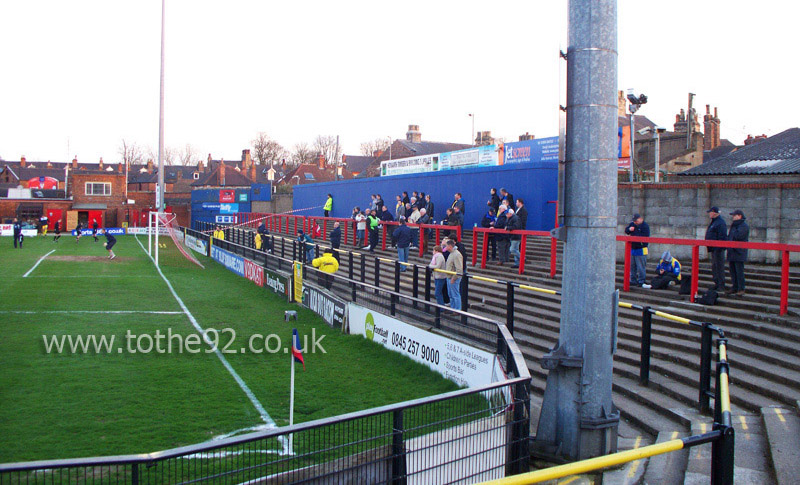 Grosvenor Road End, Bootham Crescent, York City FC