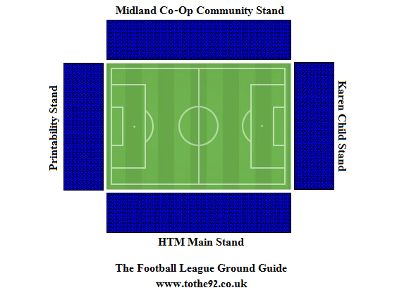 Proact Stadium seating plan