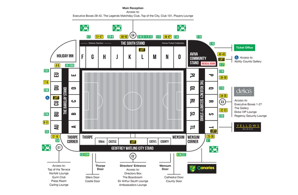 Norwich City FC | Carrow Road | Football League Ground Guide