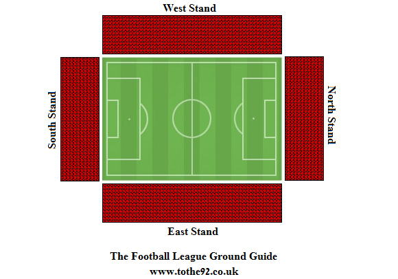 Home Of Football Stadium seating plan