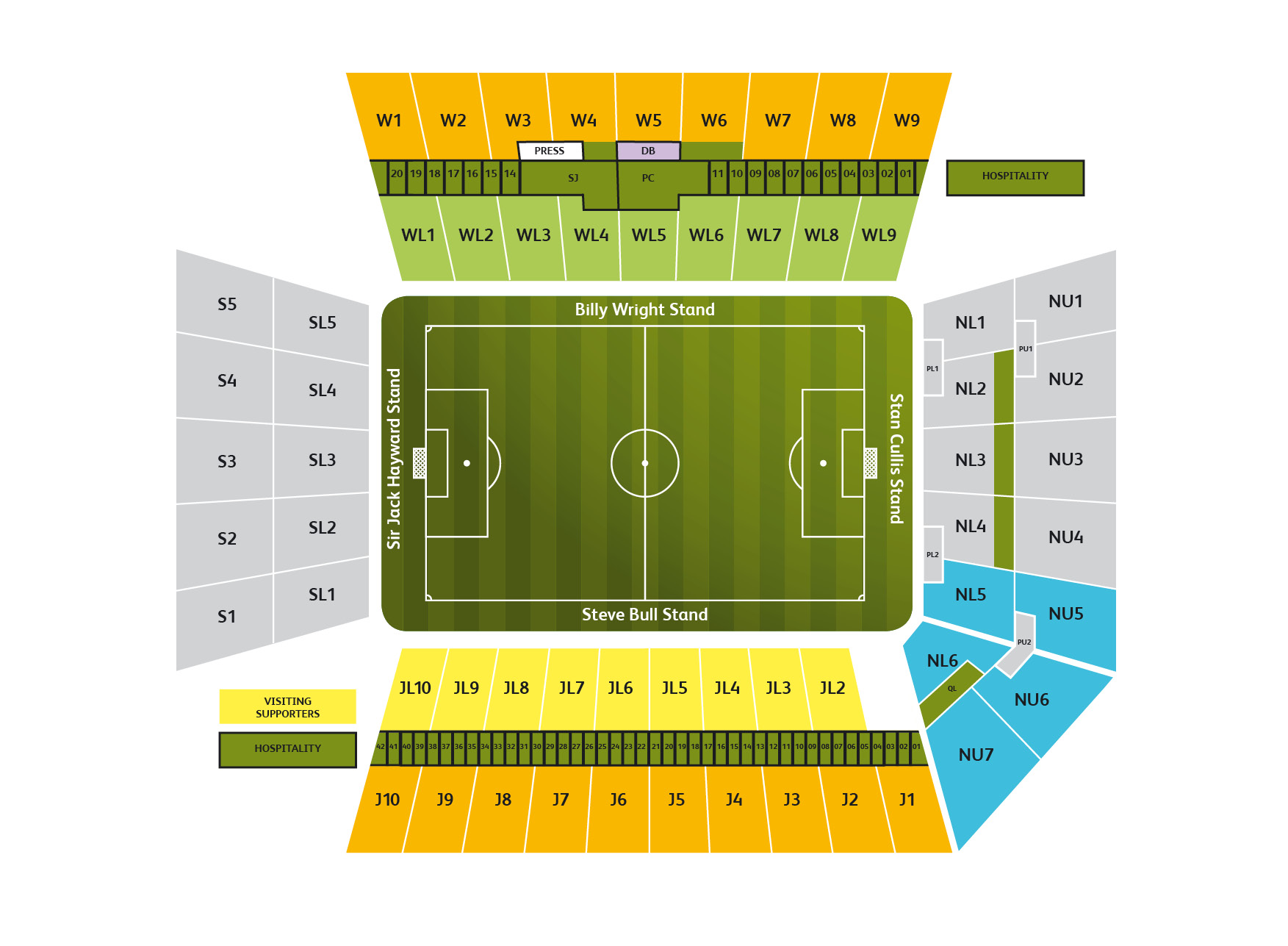 Wolverhampton Wanderers Fc Molineux Football League Ground Guide