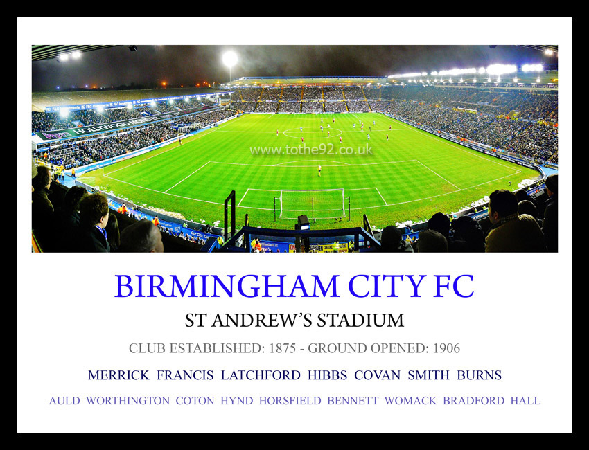 Birmingham City FC Legends Photo