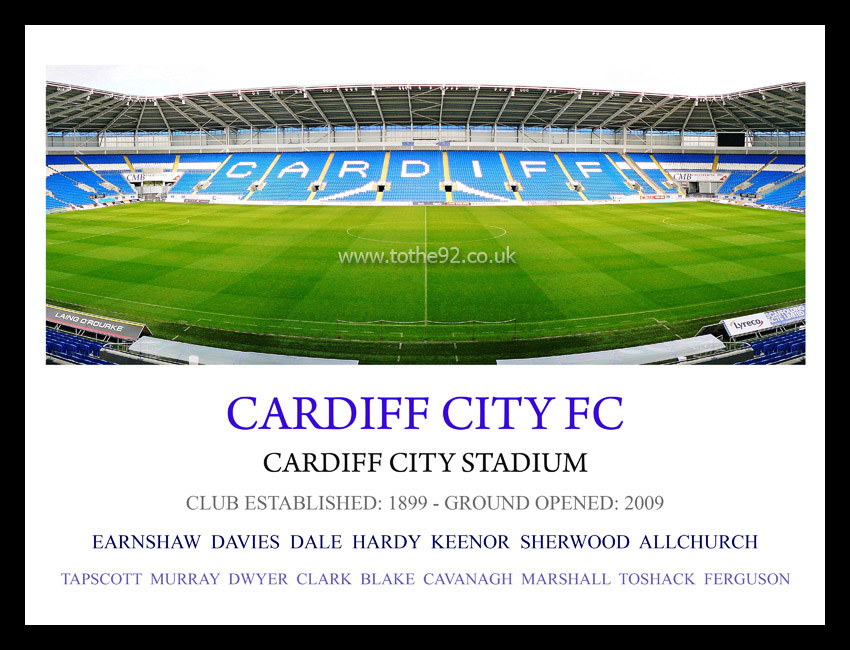 Cardiff City FC Legends Photo