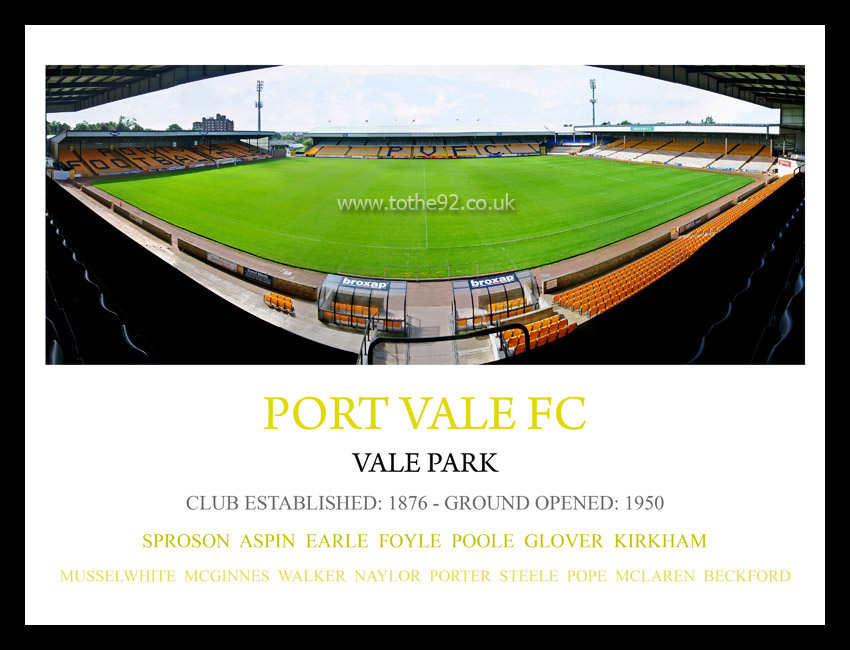 Port Vale FC Legends Photo