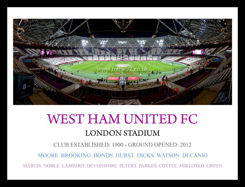 West Ham United FC Legends Photo