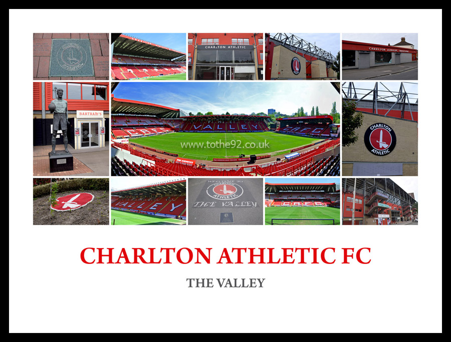 Charlton Athletic FC Photographic Montage