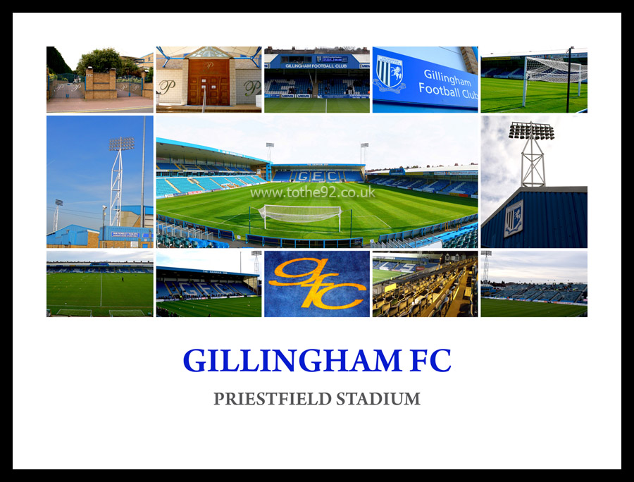 Gillingham FC Photographic Montage