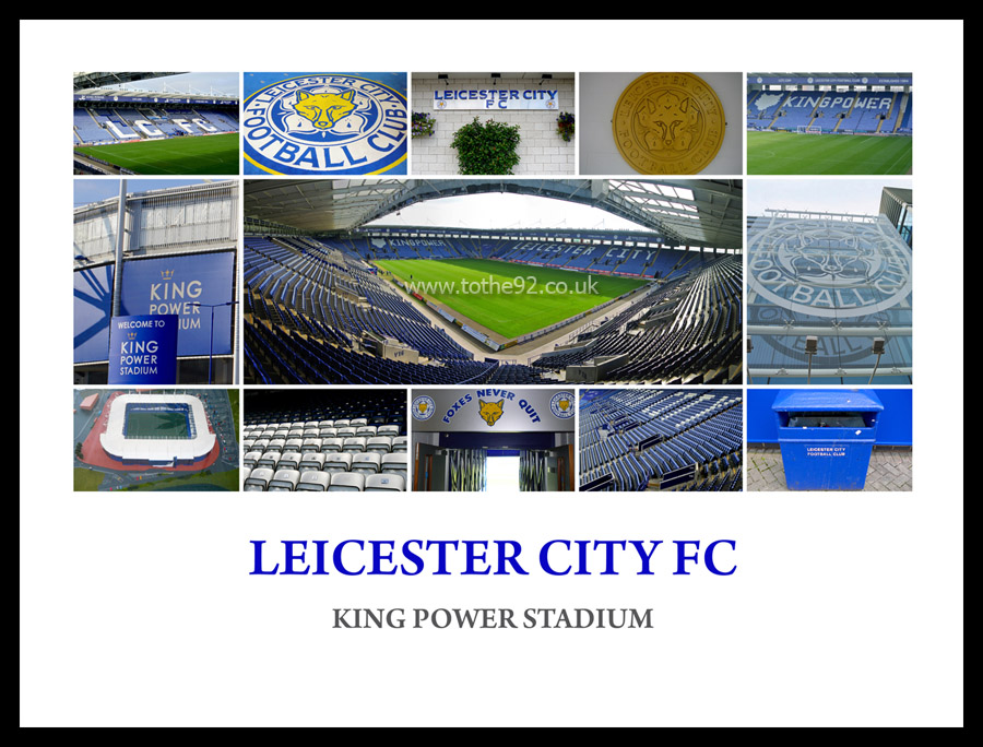 Leicester City FC Photographic Montage