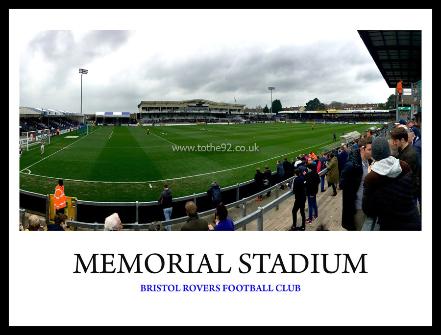 Memorial Stadium Panoramic, Bristol Rovers FC