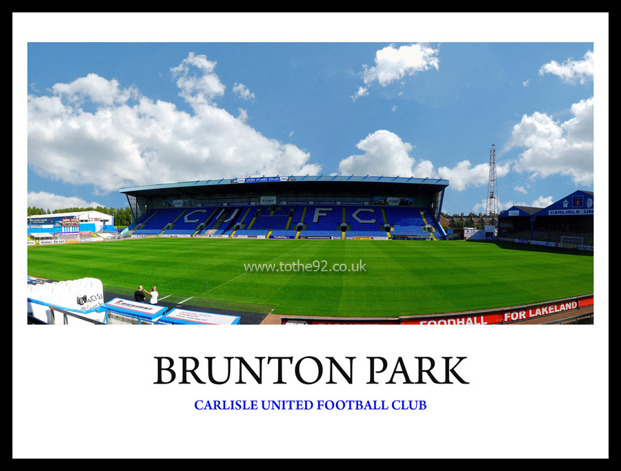 Brunton Park Panoramic, Carlisle United FC
