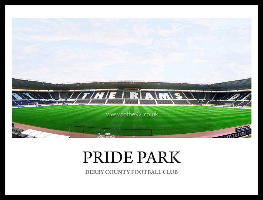 Pride Park Panoramic, Derby County FC
