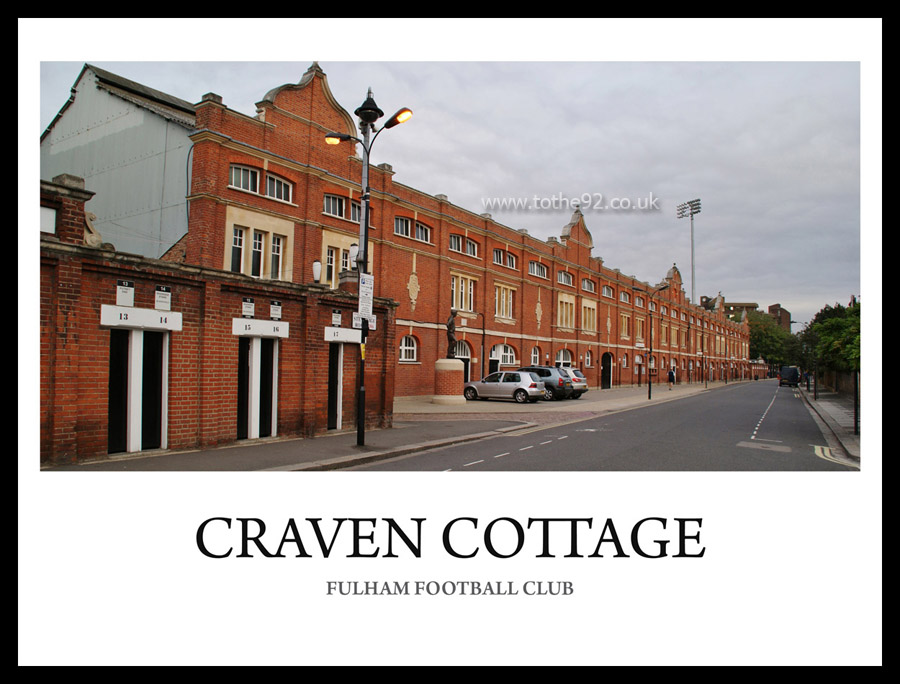 Craven Cottage Panoramic, Fulham FC