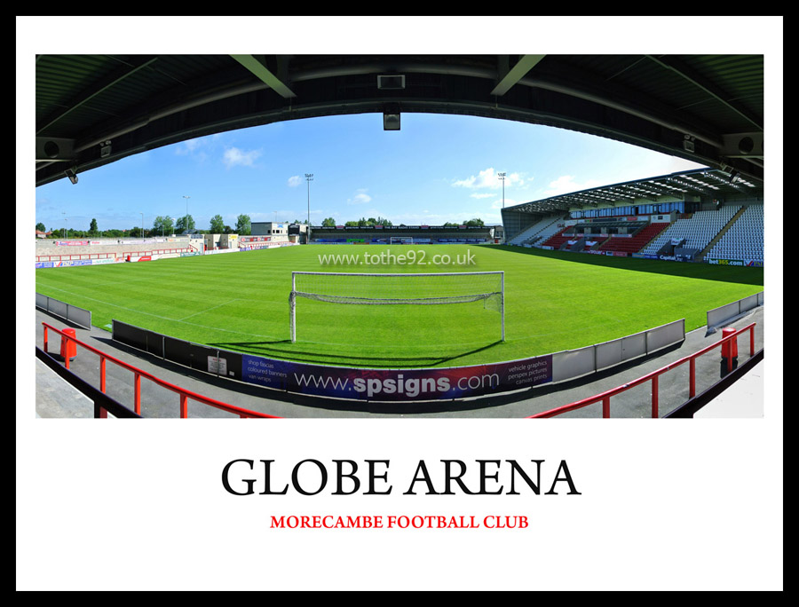 Globe Arena Panoramic, Morecambe FC