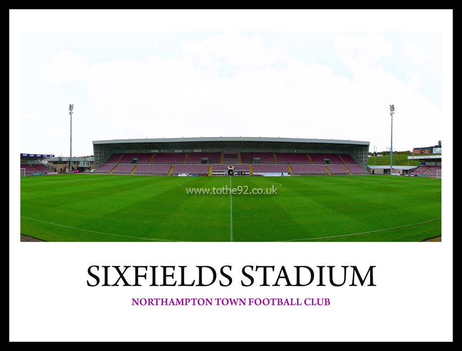 Sixfields Stadium Panoramic, Northampton Town FC