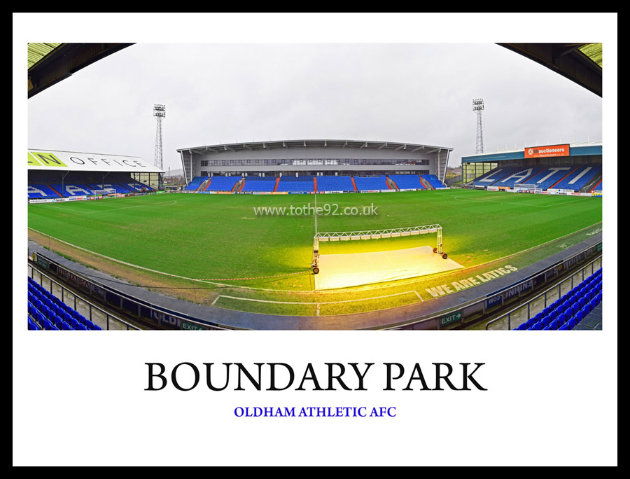 Boundary Park Panoramic, Oldham Athletic AFC