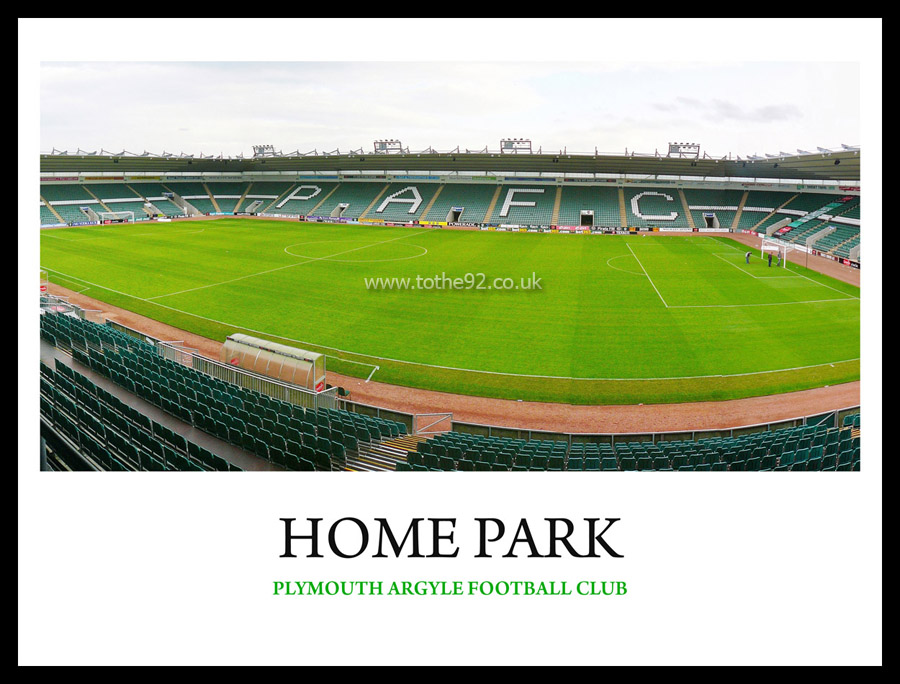 Home Park Panoramic, Plymouth Argyle FC
