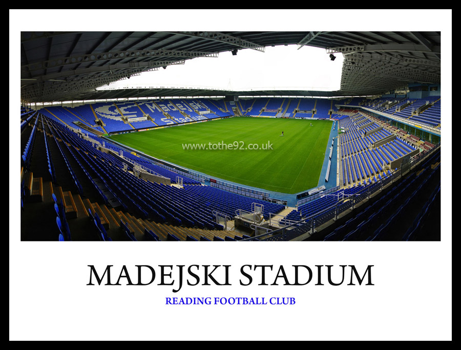 Madejski Stadium Panoramic, Reading FC