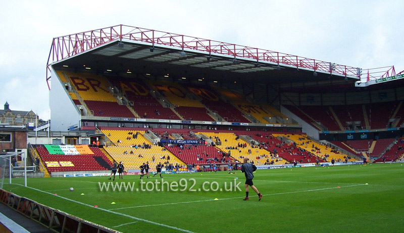 Co-Operative Main Stand, Northern Commercials Stadium, Bradford City AFC