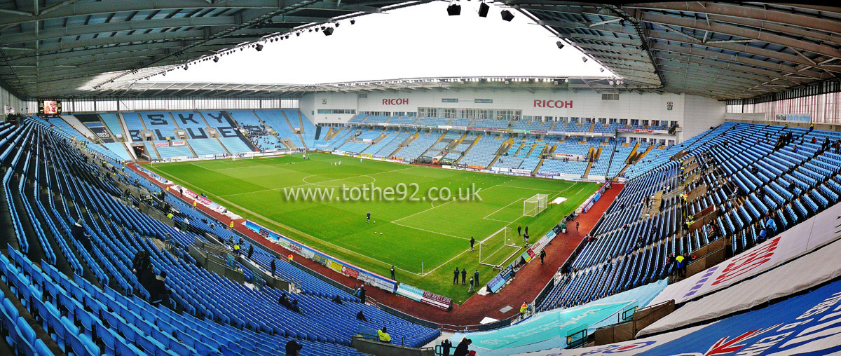 Ricoh Arena Panoramic, Coventry City FC