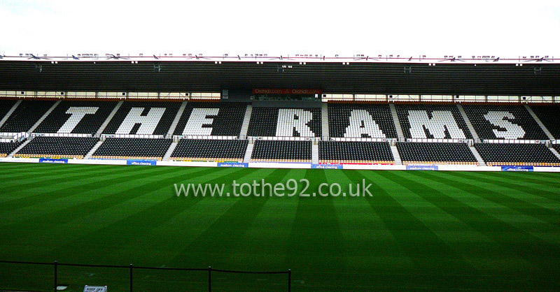 East Stand, Pride Park, Derby County FC
