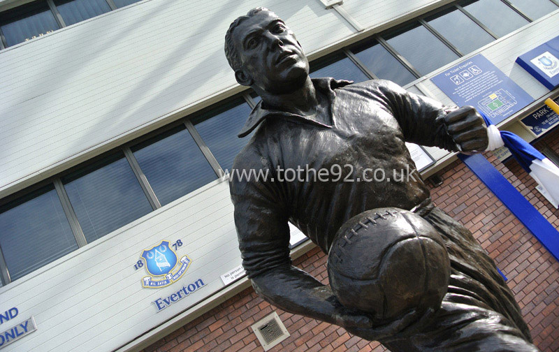 Dixie Dean Statue, Goodison Park, Everton FC