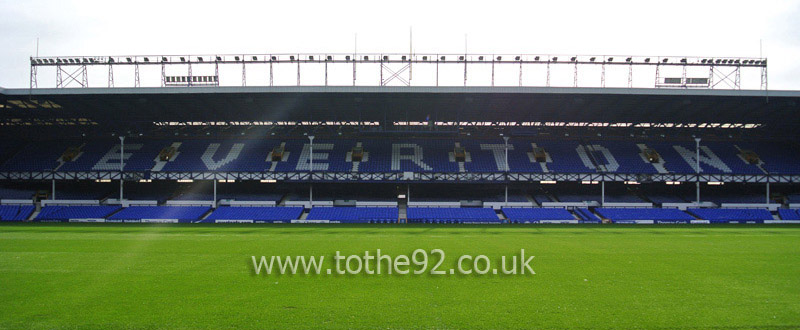 Bullens Road Stand, Goodison Park, Everton FC