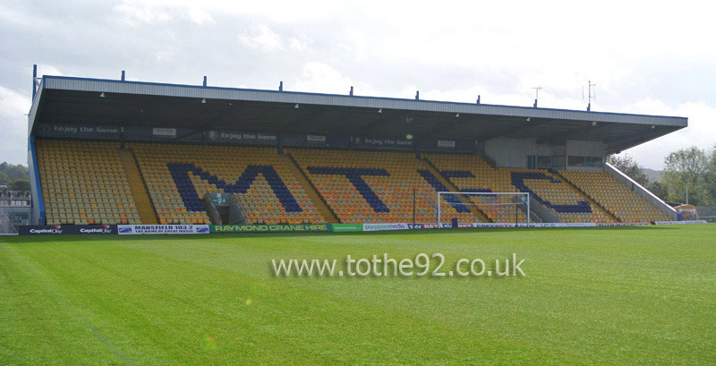 Quarry Lane End, One Call Stadium, Mansfield Town FC