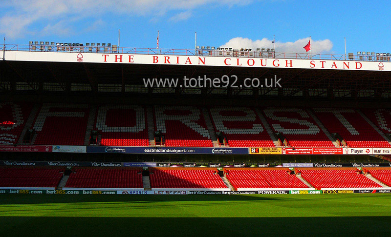Brian Clough Stand, City Ground, Nottingham Forest FC