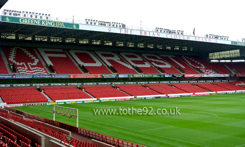 Brian Clough Stand, City Ground, Nottingham Forest FC