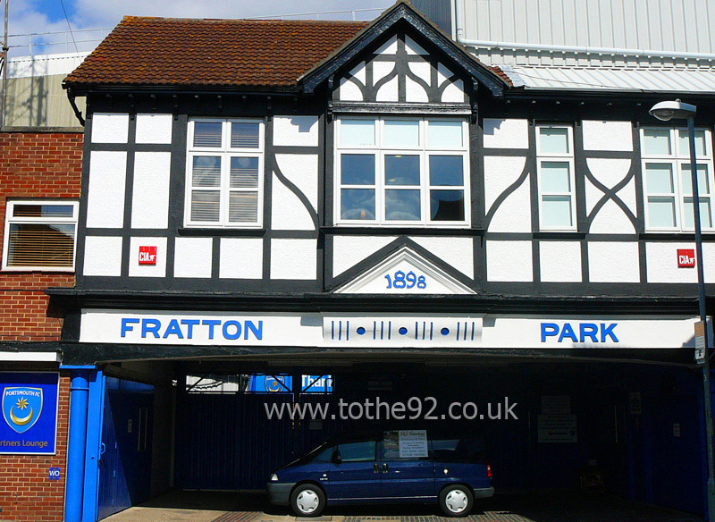 Exterior, Fratton Park, Portsmouth FC