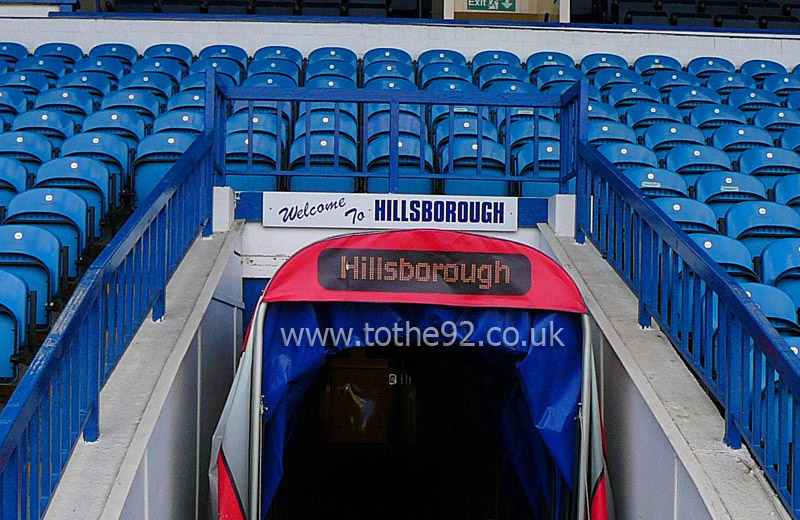 Tunnel, Hillsborough, Sheffield Wednesday FC