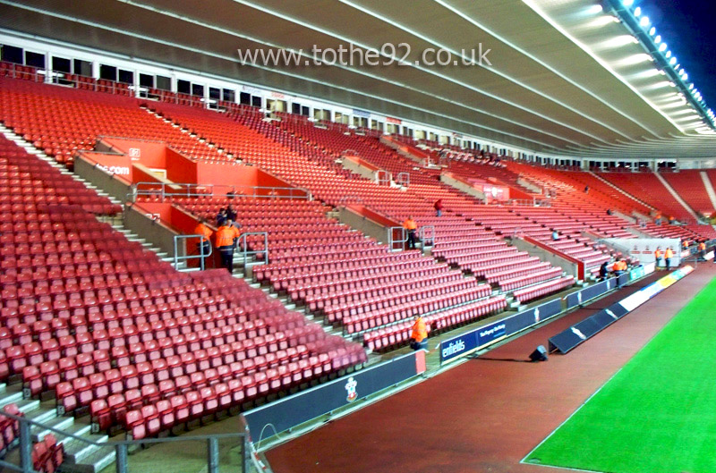 Itchen Stand, St Mary's Stadium, Southampton FC