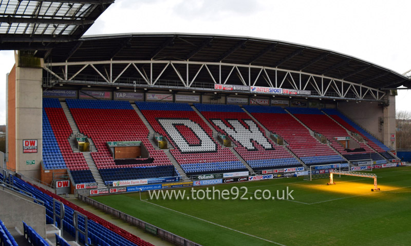 North Stand, DW Stadium, Wigan Athletic FC