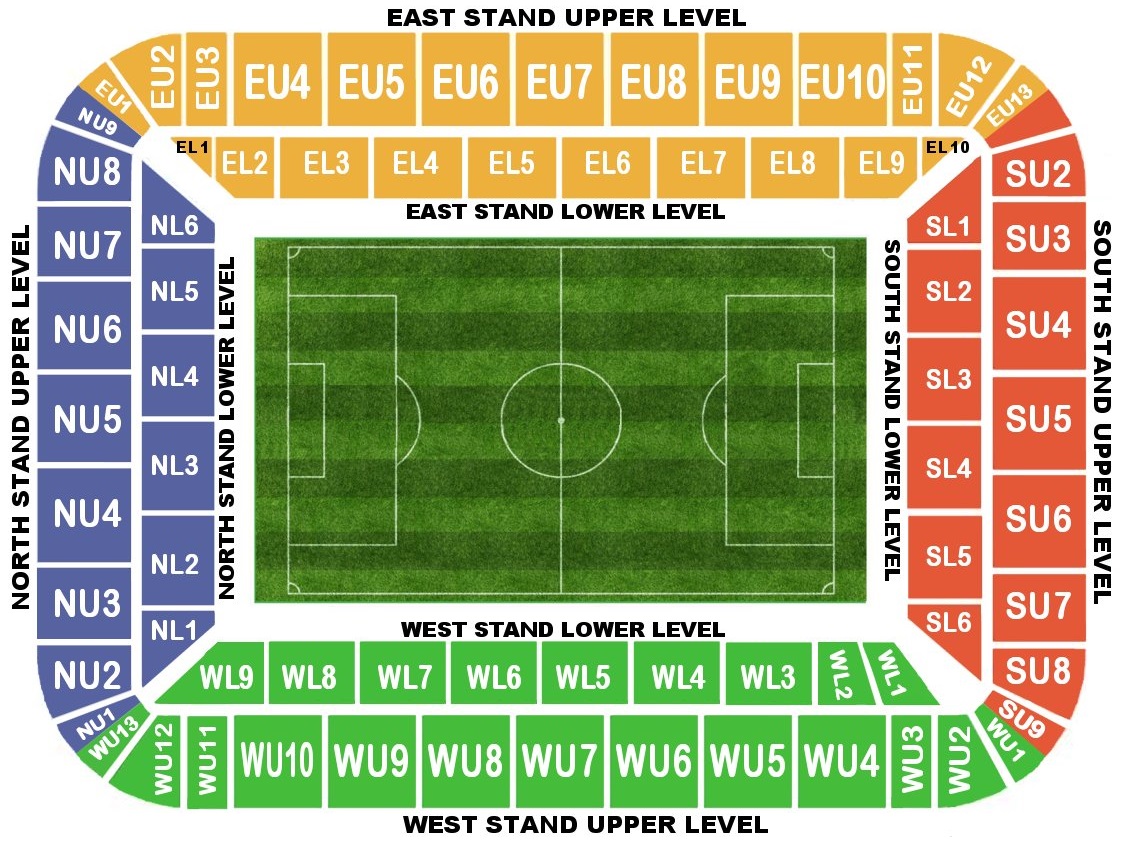Liberty Stadium seating plan