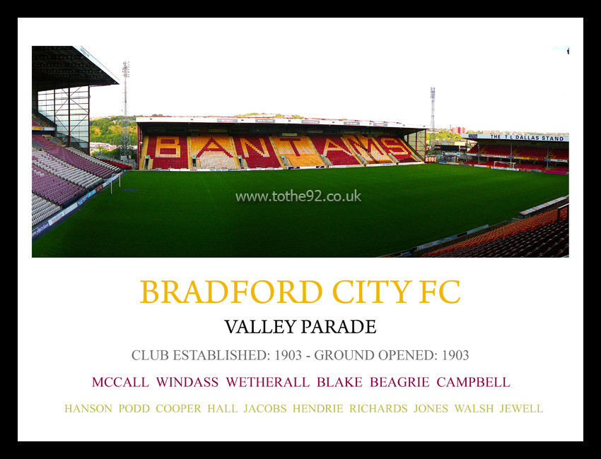 Bradford City AFC Legends Photo
