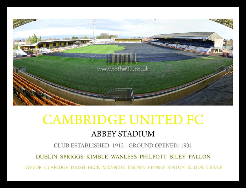 Cambridge United FC Legends Photo