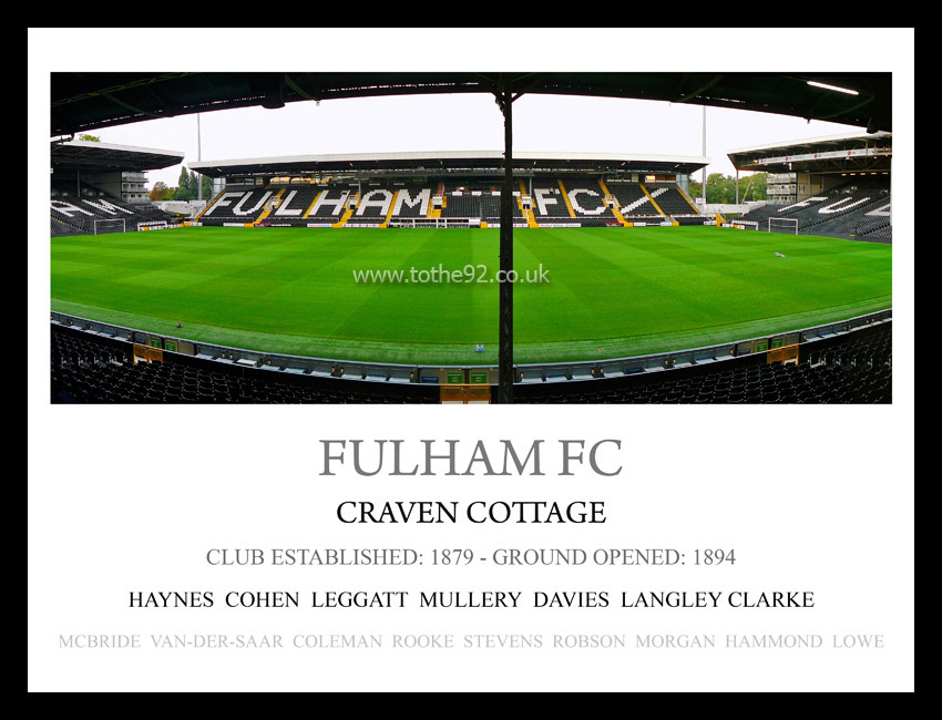 Fulham FC Legends Photo
