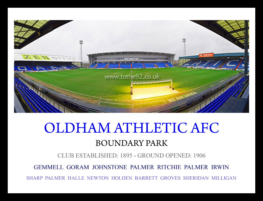 Oldham Athletic AFC Legends Photo