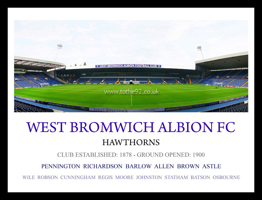 West Bromwich Albion FC Legends Photo